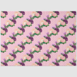 Perzik, Roze en Lavendel Reeks Ontwerp 8 Tissuepapier