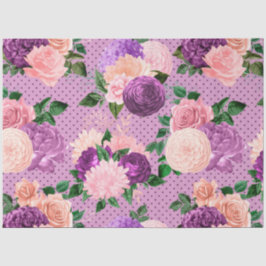 Perzik, Roze en Lavendel Serie Design 2 Tissuepapier