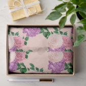 Perzik, Roze en Lavendel Serie Ontwerp 16 Tissuepapier (Geschenk)