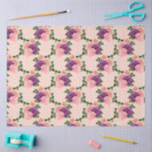 Perzik-, Roze- en Lavendelserie Design 13 Tissuepapier (Craft)