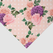 Perzik-, Roze- en Lavendelserie Design 13 Tissuepapier (Detail)