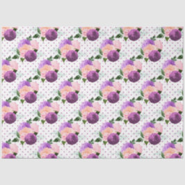 Perzik-, Roze- en Lavendelseries Design 10 Tissuepapier
