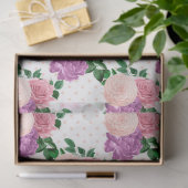 Perzik-, Roze- en Lavendelseries ontwerp 12 Tissuepapier (Geschenk)