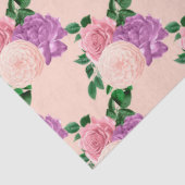 Perzik-, Roze- en Lavendelseries ontwerp 16 Tissuepapier (Detail)