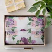 Perzik-, Roze- en Lavendelseries ontwerp 4 Tissuepapier (Geschenk)