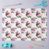 Perzik-, Roze- en Lavendelseries ontwerp 4 Tissuepapier (Craft)