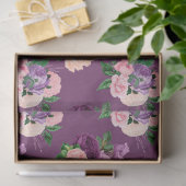 Perzik-, Roze- en Lavendelseries ontwerp 6 Tissuepapier (Geschenk)