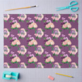 Perzik-, Roze- en Lavendelseries ontwerp 6 Tissuepapier (Craft)
