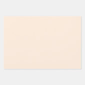 Perzik Roze Gouden Zebra Print Inpakpapier Vel (Voorkant 2)