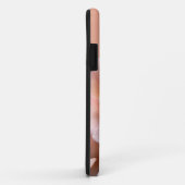 Perzik Roze iPhone 5 Hoesje Wilde Bloem iPhone Hoe (Achterkant/rechts)