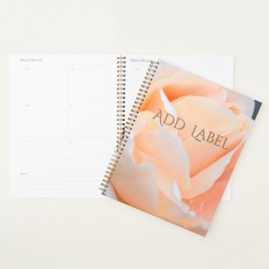 Perzik Roze Persoonlijke Planner (Display)