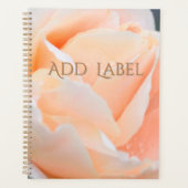 Perzik Roze Persoonlijke Planner (Voorkant)