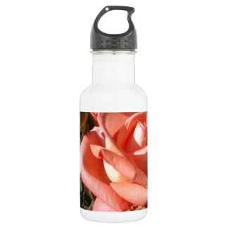 Perzik Roze Roos Waterfles