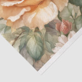 Perzik Rozen 18b Decoupage Tissue Paper Tissuepapier (Detail)