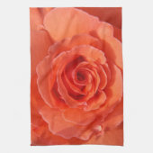 Perzik rozen handdoek (Verticaal)