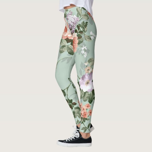  perzik Rozen Leggings (Links)