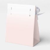 Perzik Rozen met wit Bedankdoosjes (Achterkant)