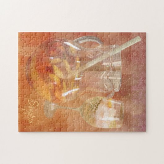 Perzik Sangria Legpuzzel (Horizontaal)