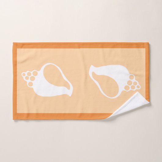 Perzik Schelp Handdoek (Handdoek)