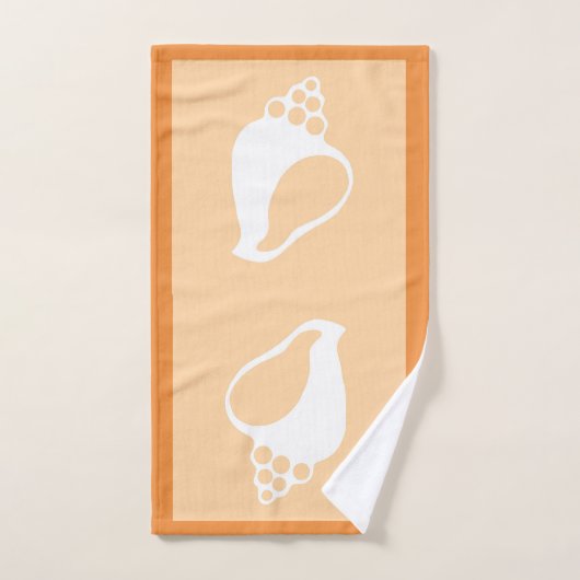 Perzik Schelp Handdoek (Handdoek)