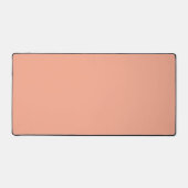 Perzik Solid Color Desk Mat (Voorkant)