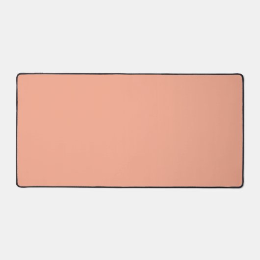 Perzik Solid Color Desk Mat (Voorkant)