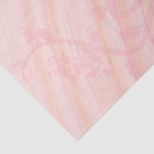 Perzik spiralen, wijnstokken en bloemen tissuepapier (Detail)