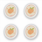 Perzik Sticker Sheet (Voorkant)