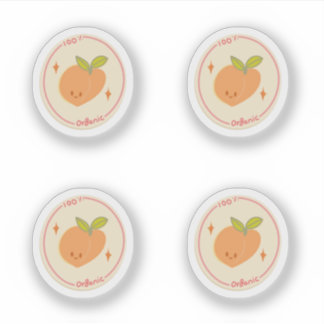 Perzik Sticker Sheet