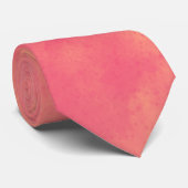 Perzik Stormwolk Effect Tie – Val op door stijl Stropdas (Opgerold)