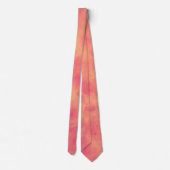 Perzik Stormwolk Effect Tie – Val op door stijl Stropdas (Achterkant)
