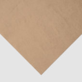 Perzik Tan Kleurblok | Zachte Trouwontwerp Tissuepapier (Detail)
