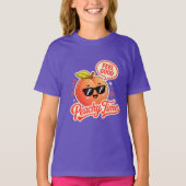 Perzik Tijd Mooie Meisjes T-Shirt (Voorkant)