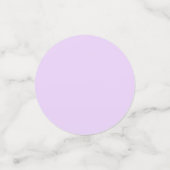 Perzik tot lavendel Paarse Gradient Table Confetti (Kleine voorkant)