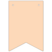 Perzik tot Paarse lavendelgradiënt Vlaggetjes (Eerste vlag)