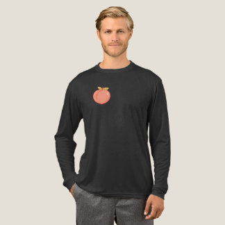 Perzik Tri-Blend lange mouw Tri-Blend Shirt