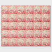 Perzik Van Gogh Amandelbloesem Cadeaupapier (Vlak)