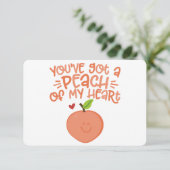 PERZIK VAN MIJN HART (Staand voorkant)