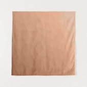 Perzik verloop geometrisch mesh patroon wandkleed (Voorkant (horizontaal))