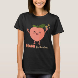 Perzik voor de sterren t-shirt