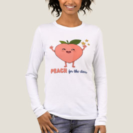 Perzik voor de sterren Tri-Blend shirt
