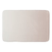 Perzik wit ombre badmat (Voorkant)