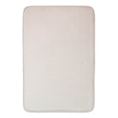 Perzik wit ombre badmat (Voorkant Verticaal)