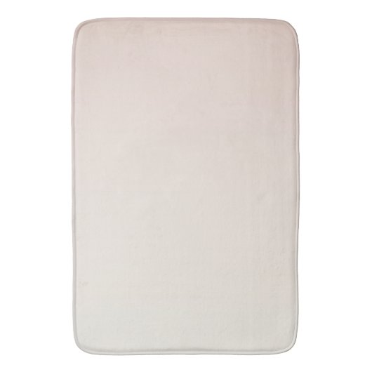 Perzik wit ombre badmat (Voorkant Verticaal)