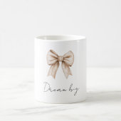 perzik witte strik koffiemok (Center)