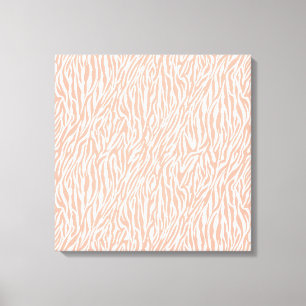 Perzik Zebra Print