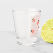 Perzikachtige perzik shot glas (Links)