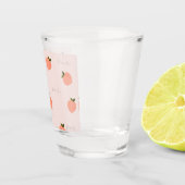 Perzikachtige perzik shot glas (Rechts)