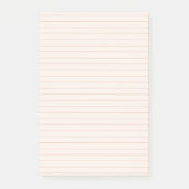 Perzikanesthetische Post-it notities Post-it® Notes (Voorkant)