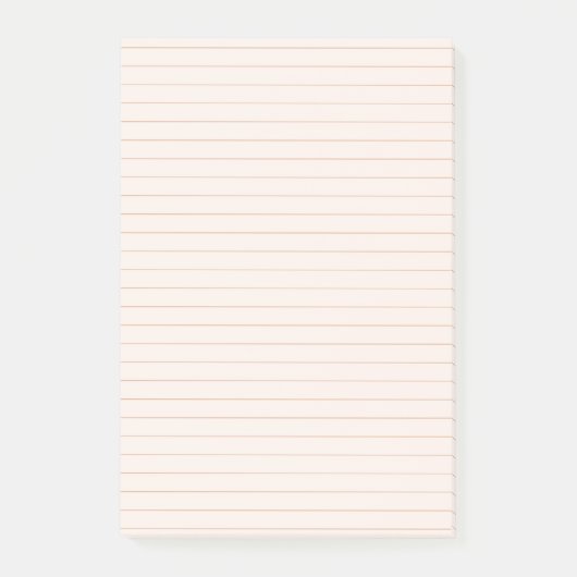 Perzikanesthetische Post-it notities Post-it® Notes (Voorkant)